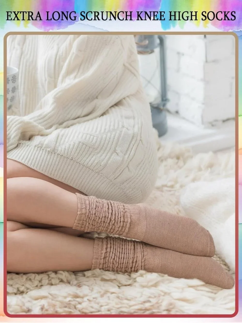 Cozy Slouch Socks for Women - 6-32 Pairs, Soft & Stylish Footwear Essentials